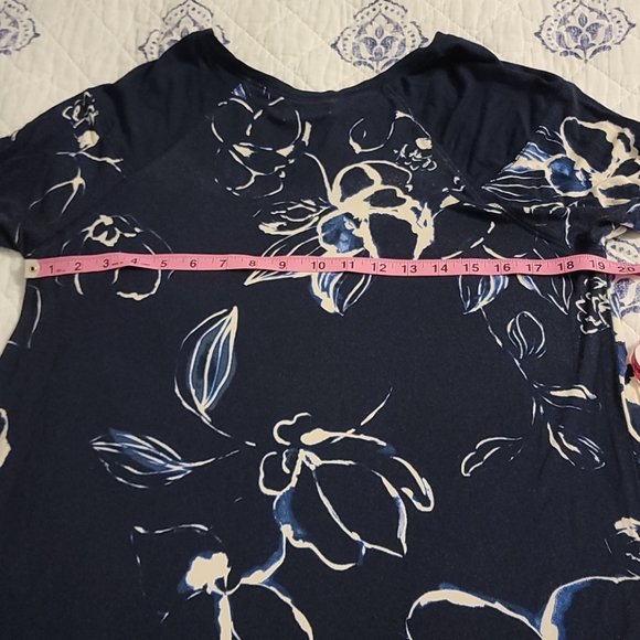 Maurices 24/7 3/4 Sleeve T-Shirt Dress Sz L - Picture 3 of 4